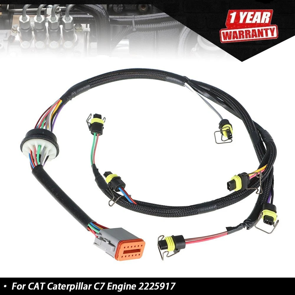 Fuel Injector Wiring Harness for CAT Caterpillar C7 (2003–2010)