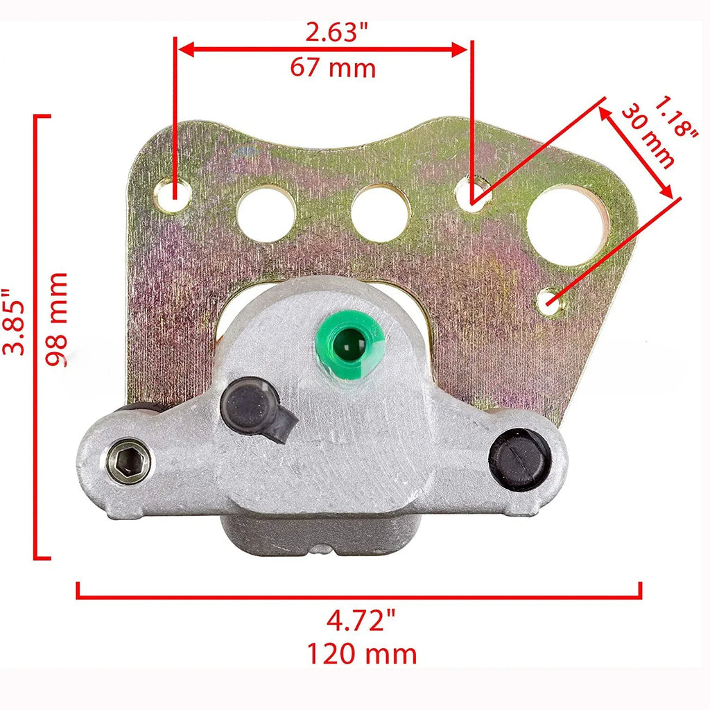Front Brake Calipers Pads for Polaris Sportsman