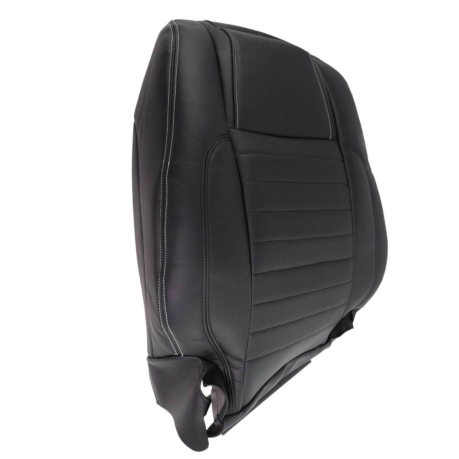 Black Driver Side Seat Cover for Ford Mustang GT (2010–2014) Microfiber