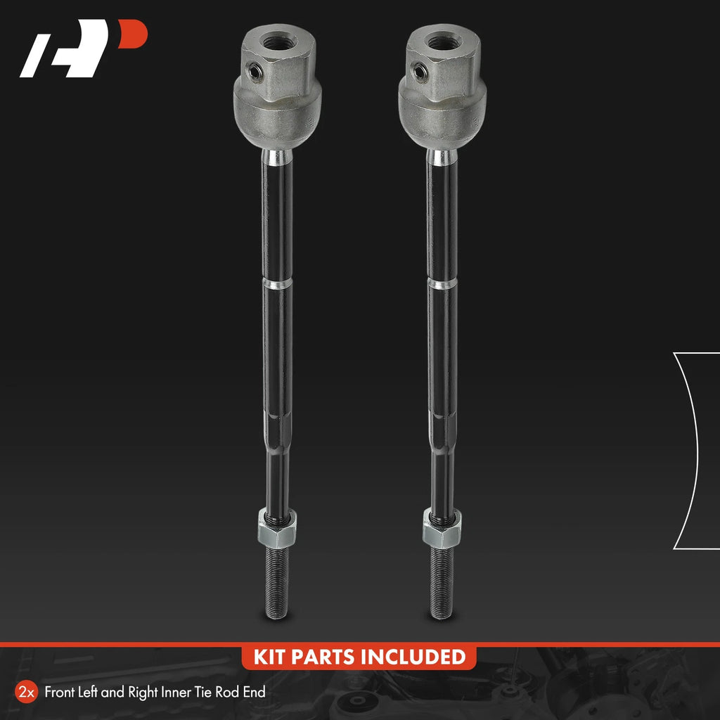 2X Front Inner Tie Rod Ends for Ford Escort Mercury Tracer (1991–2003)