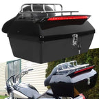 Hard Motorcycle Trunk Tail Box for Harley Honda Shadow VTX (2000–2023)