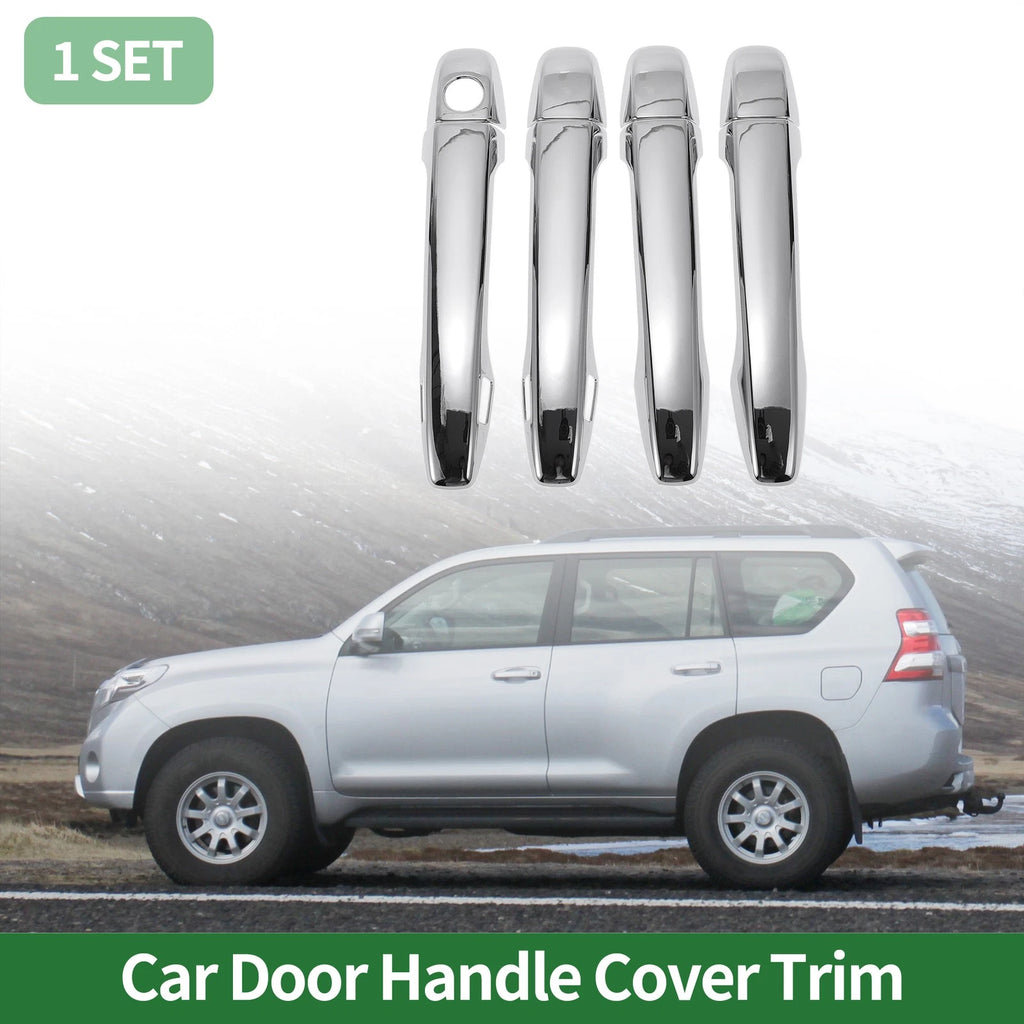 Door Handle Cover Trim for Subaru Outback (2012–2019) Silver Tone