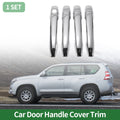 Door Handle Cover Trim for Subaru Outback (2012–2019) Silver Tone