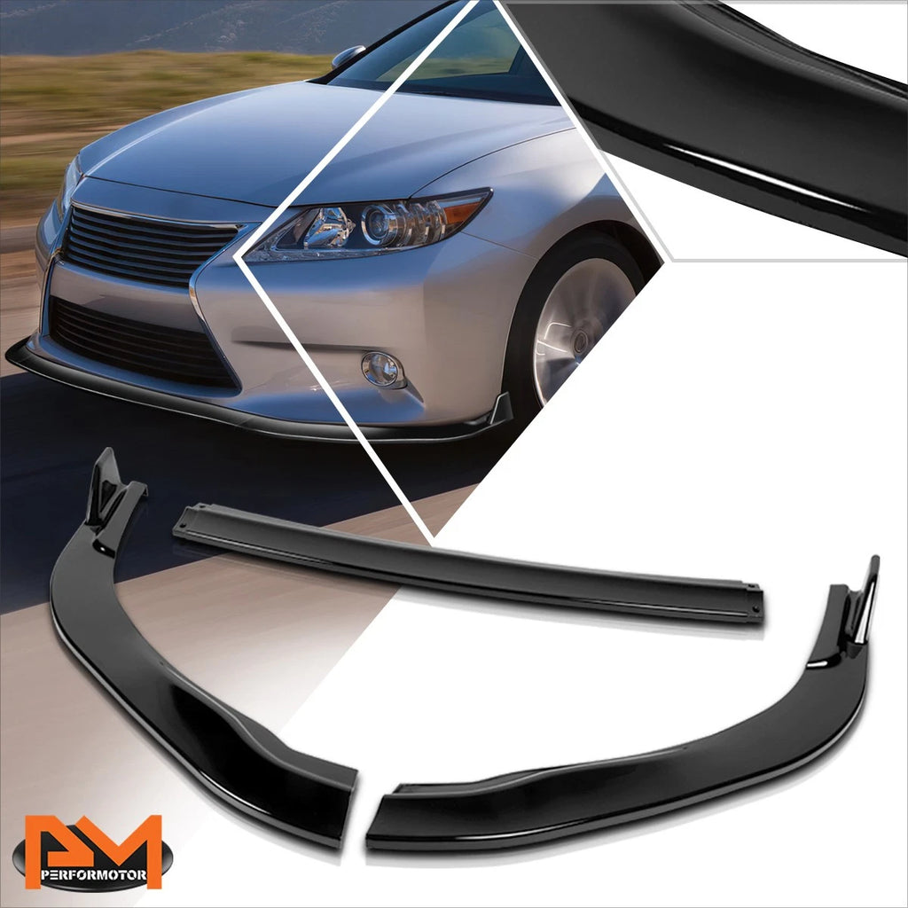 Sport-Style Front Bumper Body Kit Spoiler Lip for ES300H/ES350 (2016–2018)