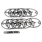 Carburetor Gasket Set Pack of 10 for Various Engine Models
