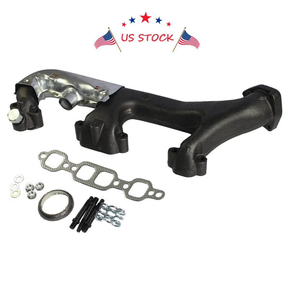Right Exhaust Manifold with Heat Shield for Chevrolet GMC Pickup