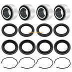 Front Rear Wheel Hub Bearings & Seals Kit for Arctic Cat 250 300 400 500 (1998–2004)