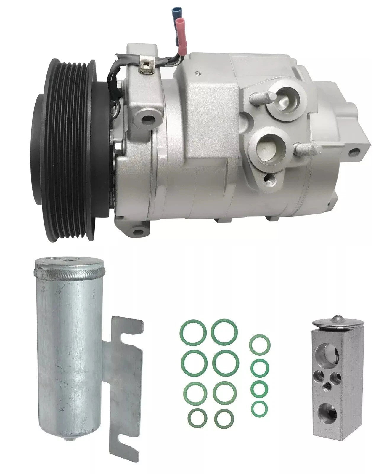 AC Compressor Kit Replacement for Chrysler Pacifica 3.5L (2004-2008)