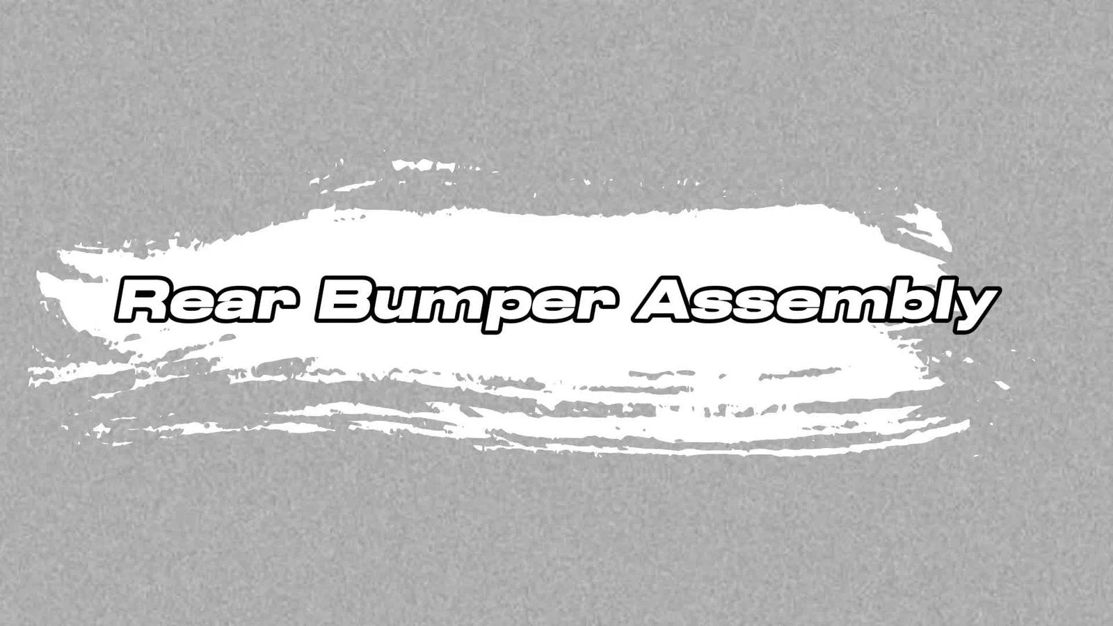 Rear Step Bumper Assembly with Sensor Hole Chrome for Nissan Frontier (2013–2021)
