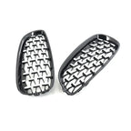 Diamond Style Front Bumper Kidney Grilles for BMW Z4 (2009-2016)