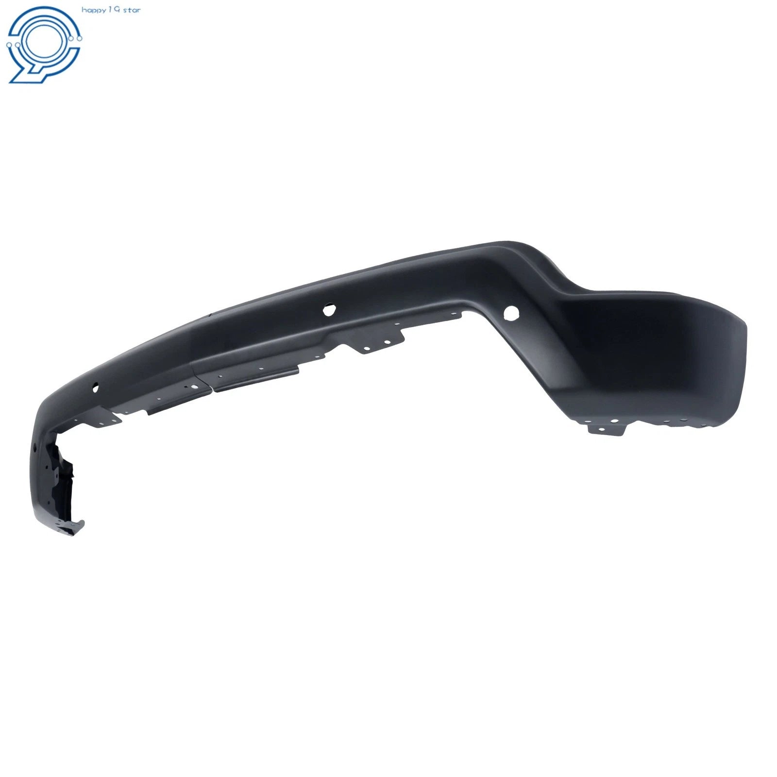 Front Bumper Split for Chevy Silverado 1500 (2022-2024) Black Steel