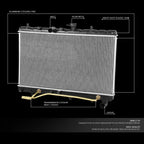 Aluminum Cooling Radiator for Kia Rio (2003–2005) 2701