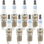 Set of 8 Bosch 9601 Double Iridium Spark Plugs for Cadillac Chevy GMC Pontiac (V8)