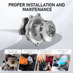 Water Pump for Chevrolet Colorado, Trailblazer, GMC Canyon, Envoy (2004–2012)