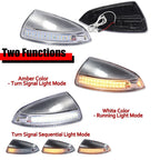 Switchback LED Mirror Signal Lights for Benz C-Class W204 (2008–2014)
