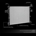 Aluminum Core Radiator for Jeep Grand Cherokee/Commander (2005–2010) DPI 2839