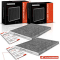2X Activated Carbon Cabin Air Filter for Ford Edge Lincoln Continental (2015–2023)
