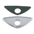 Chrome Fairing Trunk Lock Key Accent Trim for Honda Goldwing GL1800 (2001–2013)