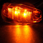 4pcs LED Light Diode Amber Clearance Side Marker for Universal Trailer