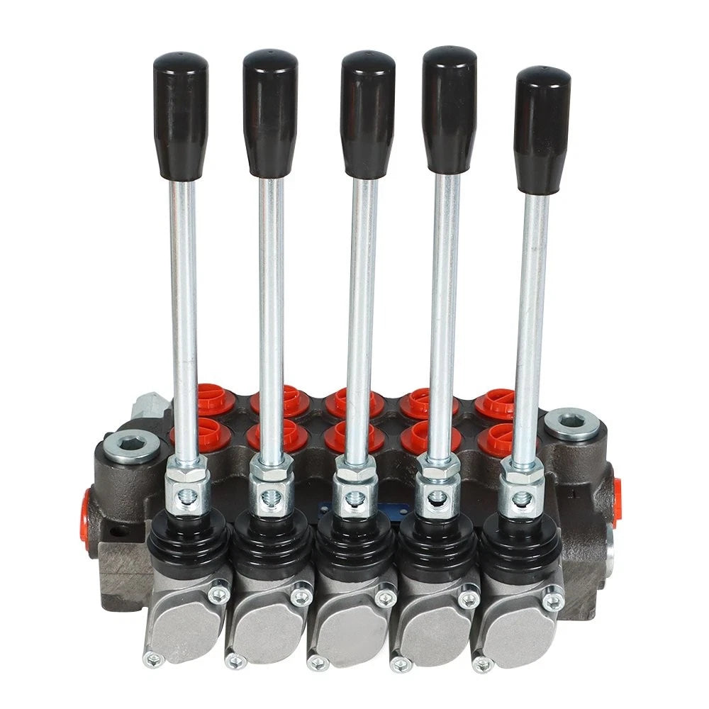 Hydraulic Control Valve for Heavy Equipment (13 GPM, 5 Spool, 3600 PSI)