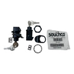 Set of 2 SouthCo 93-303 Marine Push Button Latch Lock w/ Keys for Glove Box