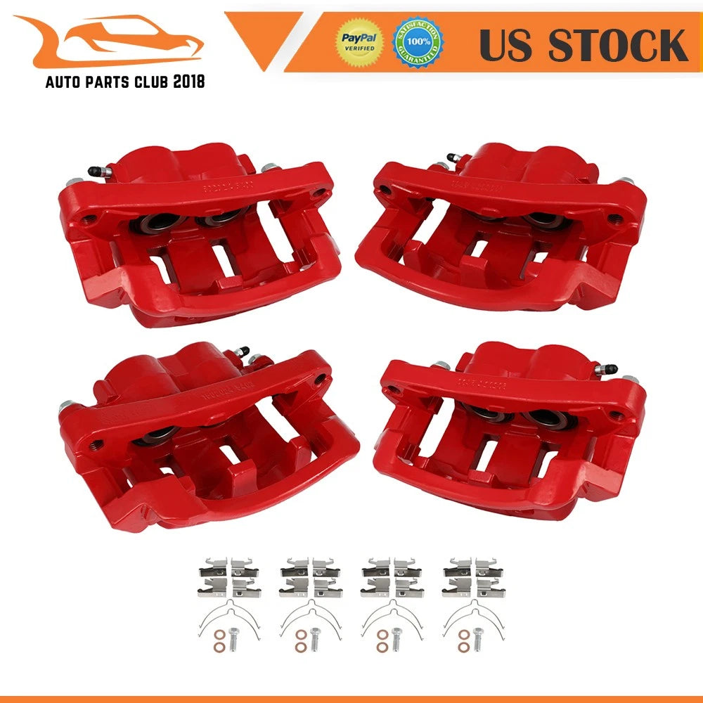 Front & Rear Brake Calipers for Ford F-250 F-350 Super Duty (2000–2004)