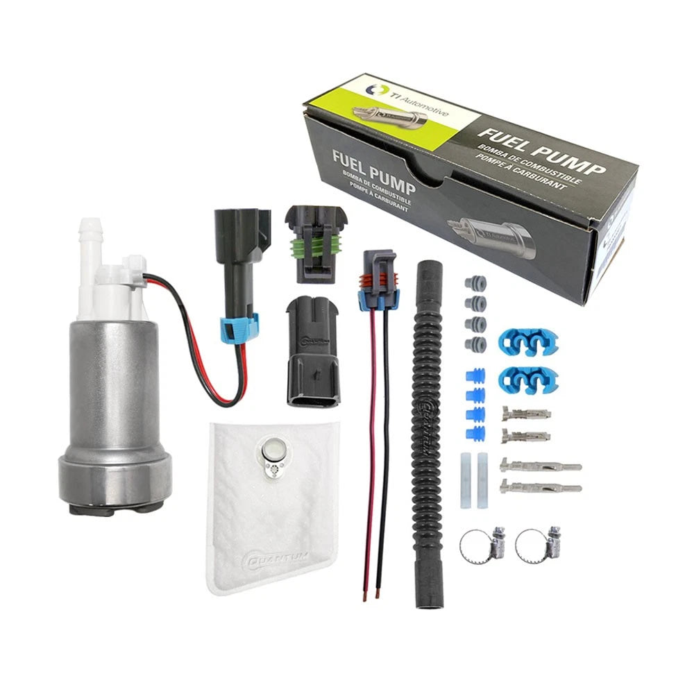 Walbro F90000274 Fuel Pump + QFS Install Kit for (E85)