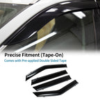 Window Deflectors for Chevrolet Blazer (2019–2024) Side Window Vent Visors Black