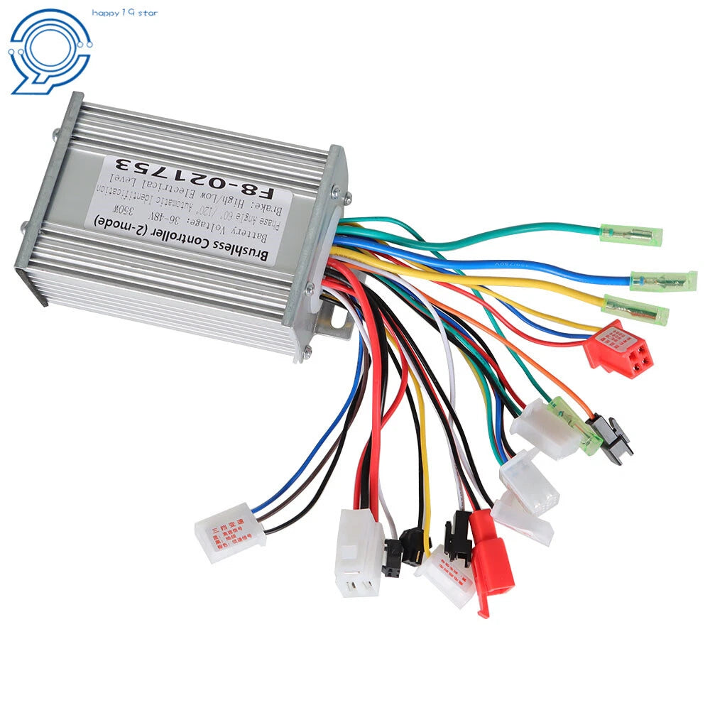 350W DC Motor Speed Controller for Electric Bicycle (36V/48V)