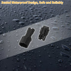 2 Pin Fog Lamp Connector Plug for Volkswagen 