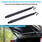 2X Tailgate Spindle Drive Gas Strut for Kia Sorento UM (2016–2020)