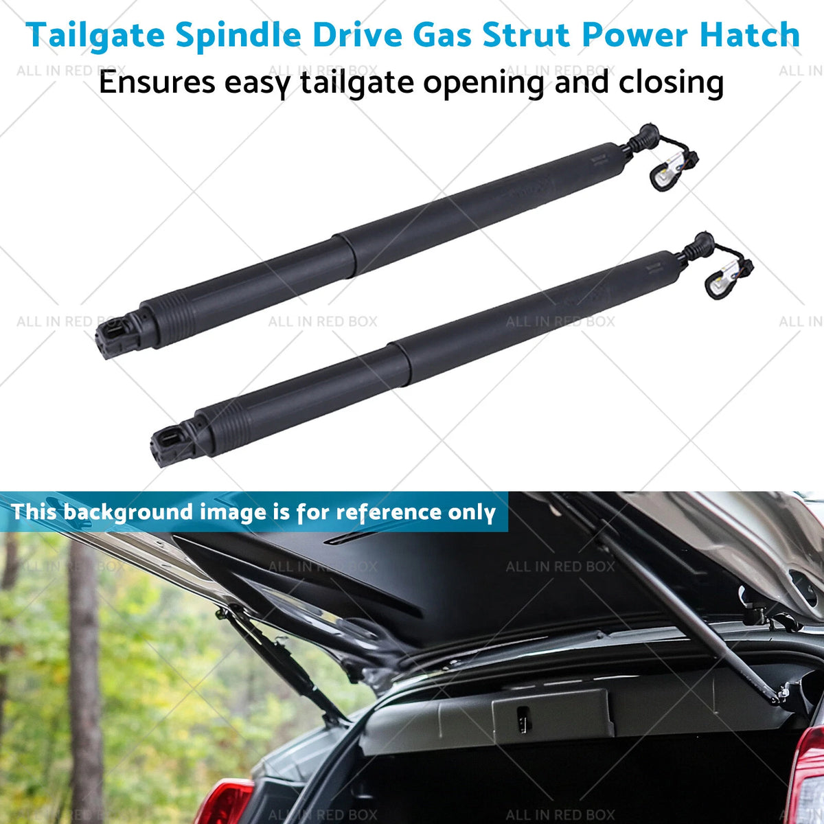 2X Tailgate Spindle Drive Gas Strut for Kia Sorento UM (2016–2020)