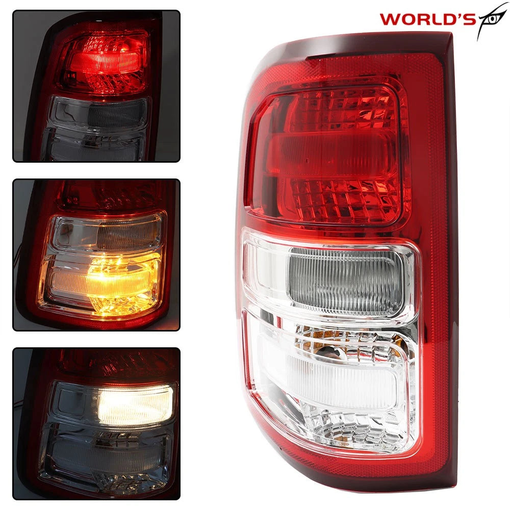 Set of 2 Tail Light Brake Lamps for Ram 1500 (2019–2023) Chrome Bezel