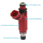 Fuel Injector 15710-52G00 195500-3260 for Chevrolet Metro, Suzuki Swift (1998–2001)