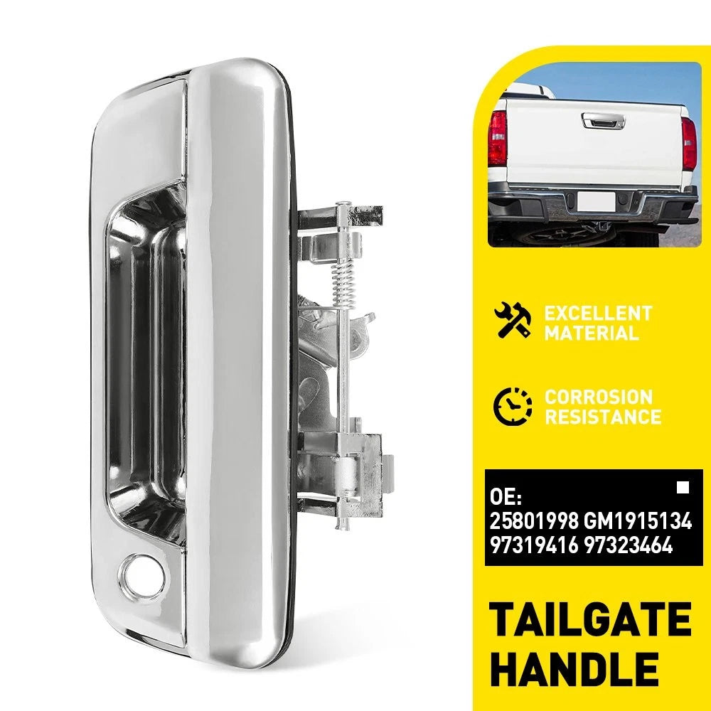 Tailgate Handle Chrome Housing for Chevrolet Colorado GMC Canyon (2004–2012)