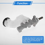 Brake Master Cylinder with Reservoir No. 46101SDCA01 for Honda Accord (2003–2008)