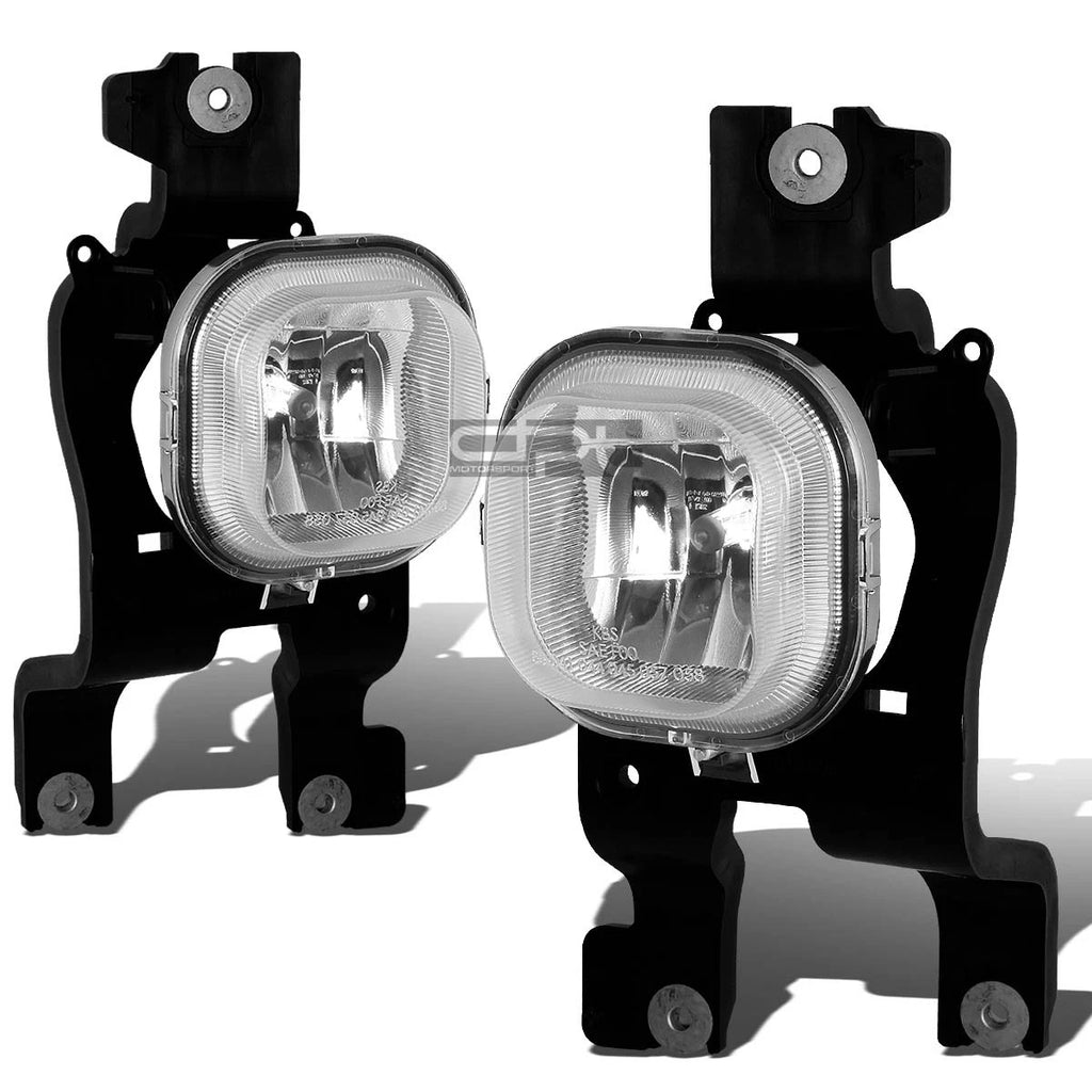 Chrome Amber Headlight + Turn Signal Lamp + OE Bumper Fog Light for SuperDuty (2008–2010)