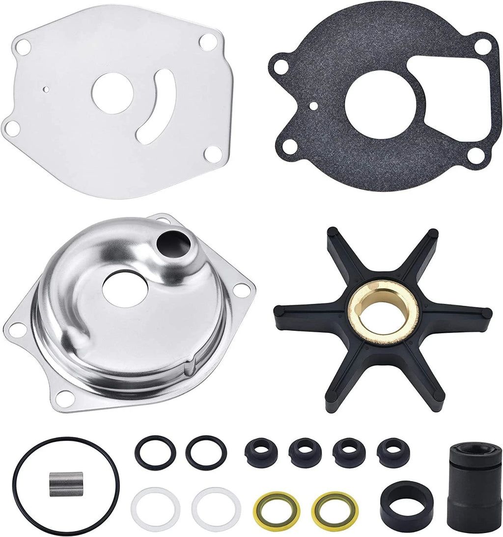Water Pump Impeller Kit for Mercury Mariner Outboard 15-25 HP (2-Stroke) 46-99157T2