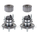 BCA Front & Rear Wheel Bearings & Rear Hub Assemblies Kit for Kia Forte Koup (2010–2013)