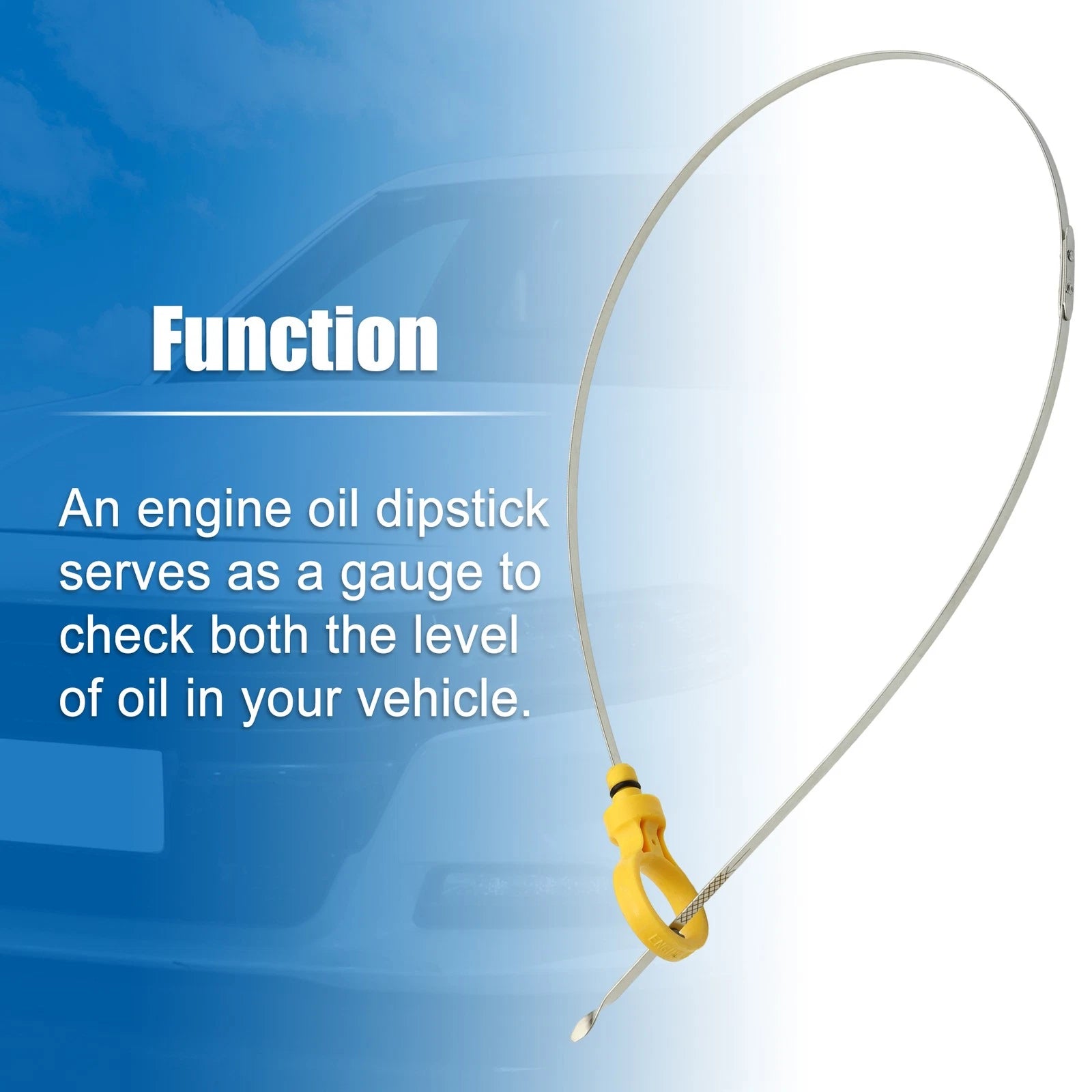Engine Oil Fluid Level Dipstick for Chevrolet Camaro Z28 (No. 12551581)