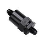 6AN Billet Aluminum Inline Fuel Filter for Fuel Line Protection (30)