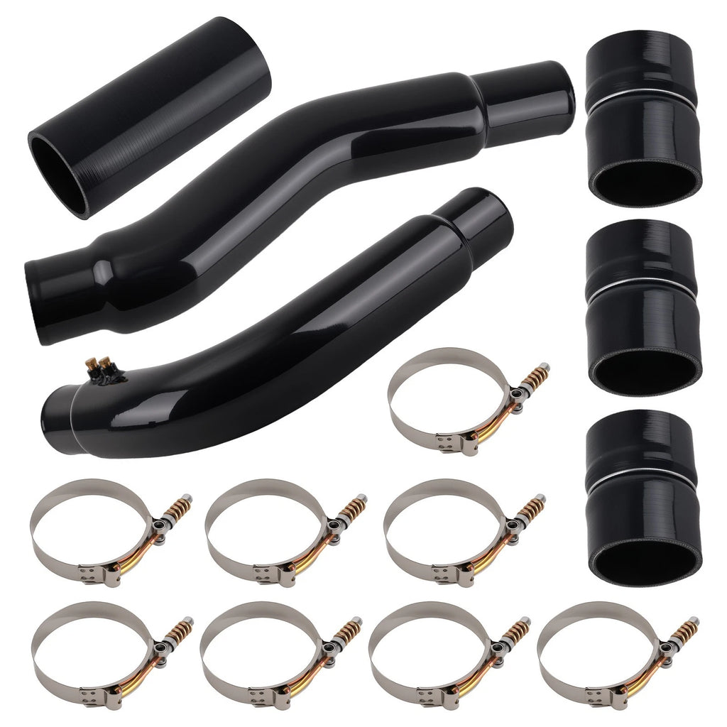 Intercooler Piping Kit for Dodge 6.7L Cummins (2007.5–2009) Black Aluminum