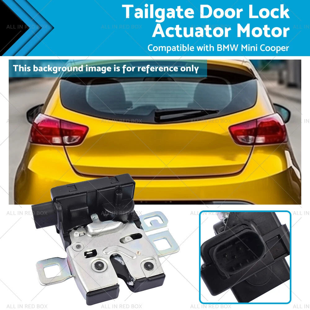 Tailgate Door Latch Lock Actuator Motor for Mini Cooper R50 R53 (2002–2006)