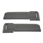 Upper Rear Tailgate Hinge Covers Black for Jeep Wrangler JK (2007-2018)