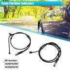 2X Brake Pad Wear Sensor for BMW X6 X5 (2008–2019) 34356792567 34356854168