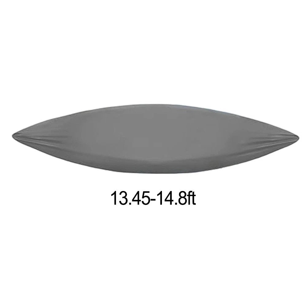 Waterproof Boat Cover for Kayak Canoe 420D Oxford (Outdoor Storage)