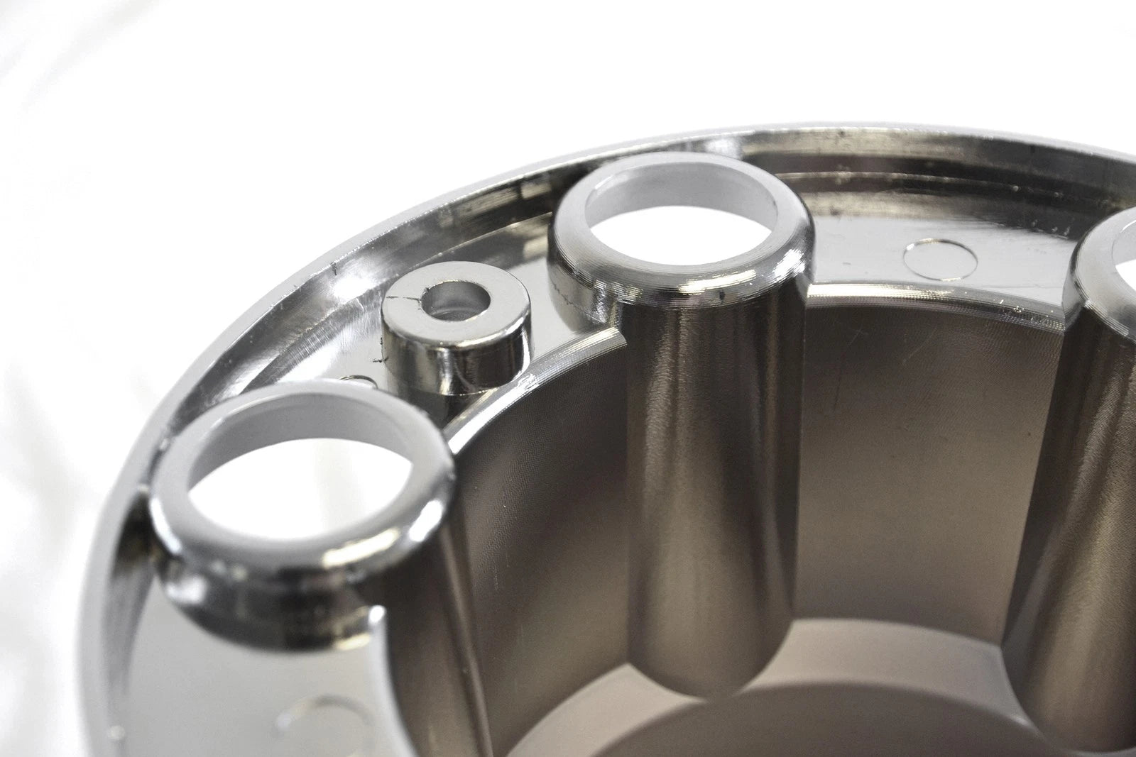 Closed Chrome Center Caps for 1974-1991 Chevy Blazer (QTY: Four)