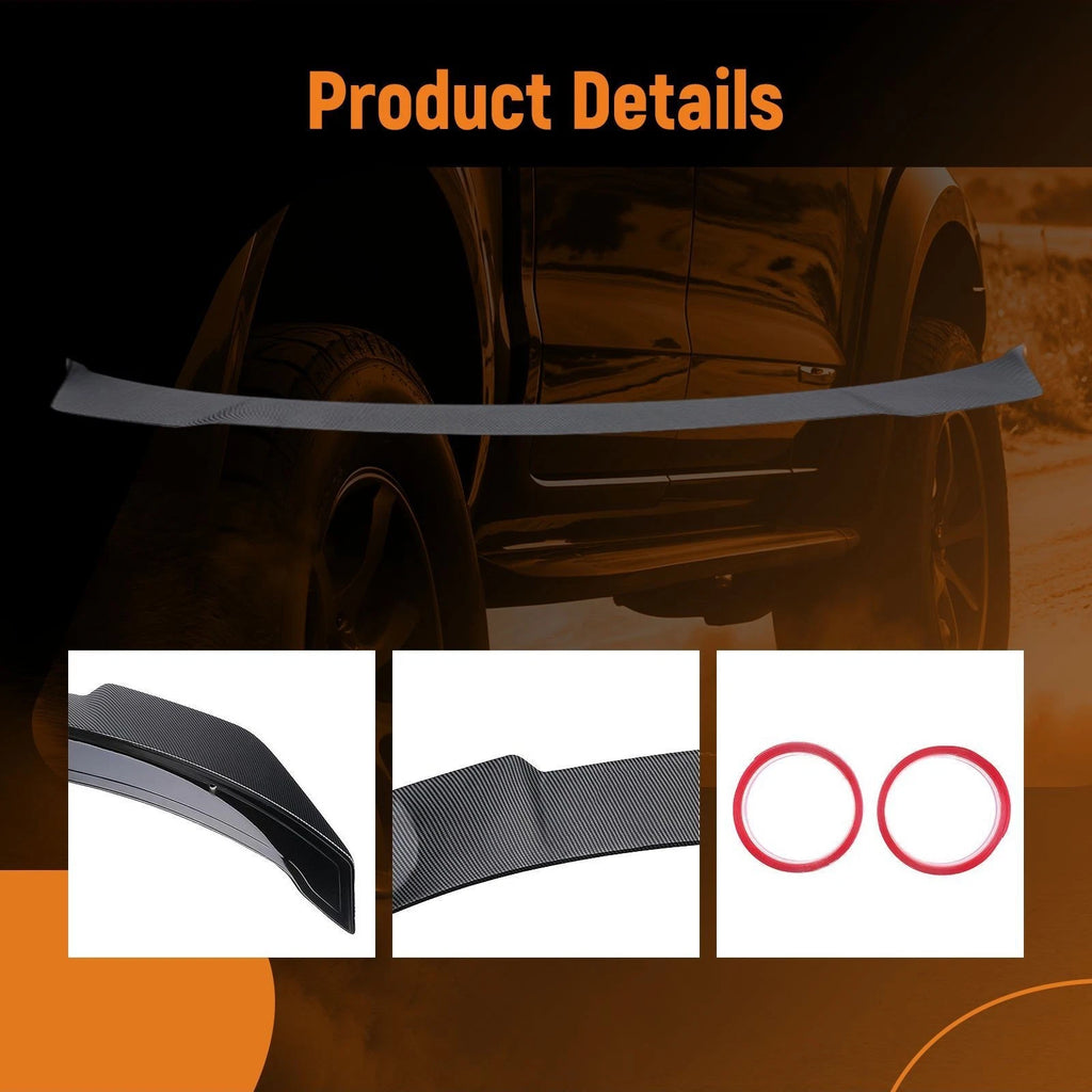 ABS Trunk Lip Spoiler for Toyota Camry (2018–2024) Carbon Fiber Duckbill