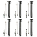 NGK 6 GPower Platinum Spark Plugs & Denso Coil Boots Kit for Dodge Charger Ram 1500 (2002–2023)