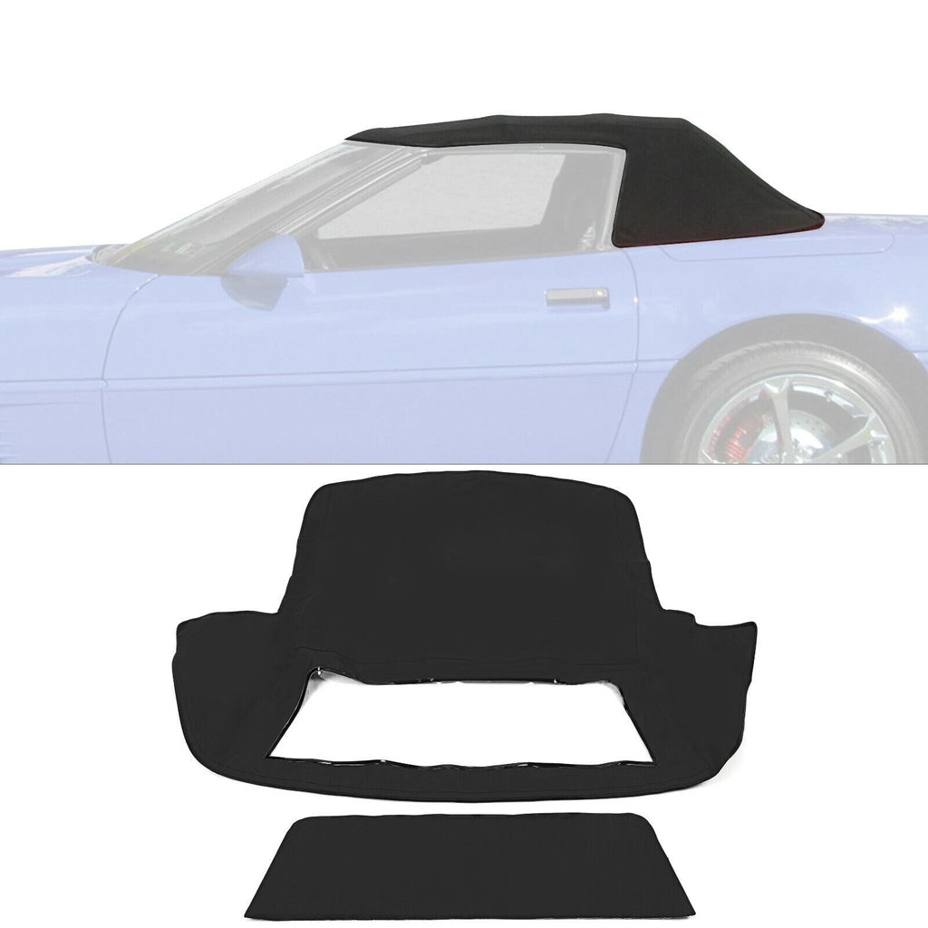 Soft Top Sailcloth Vinyl with Clear Window for Chevy C4 Corvette (1986–1993)